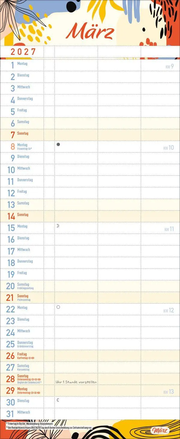Bild: 9783819301070 | Einfach planen 2027 | Verlag Korsch | Kalender | 14 S. | Deutsch