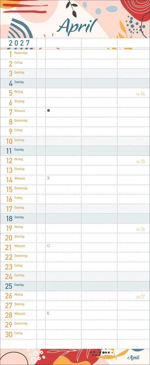 Bild: 9783819301070 | Einfach planen 2027 | Verlag Korsch | Kalender | 14 S. | Deutsch