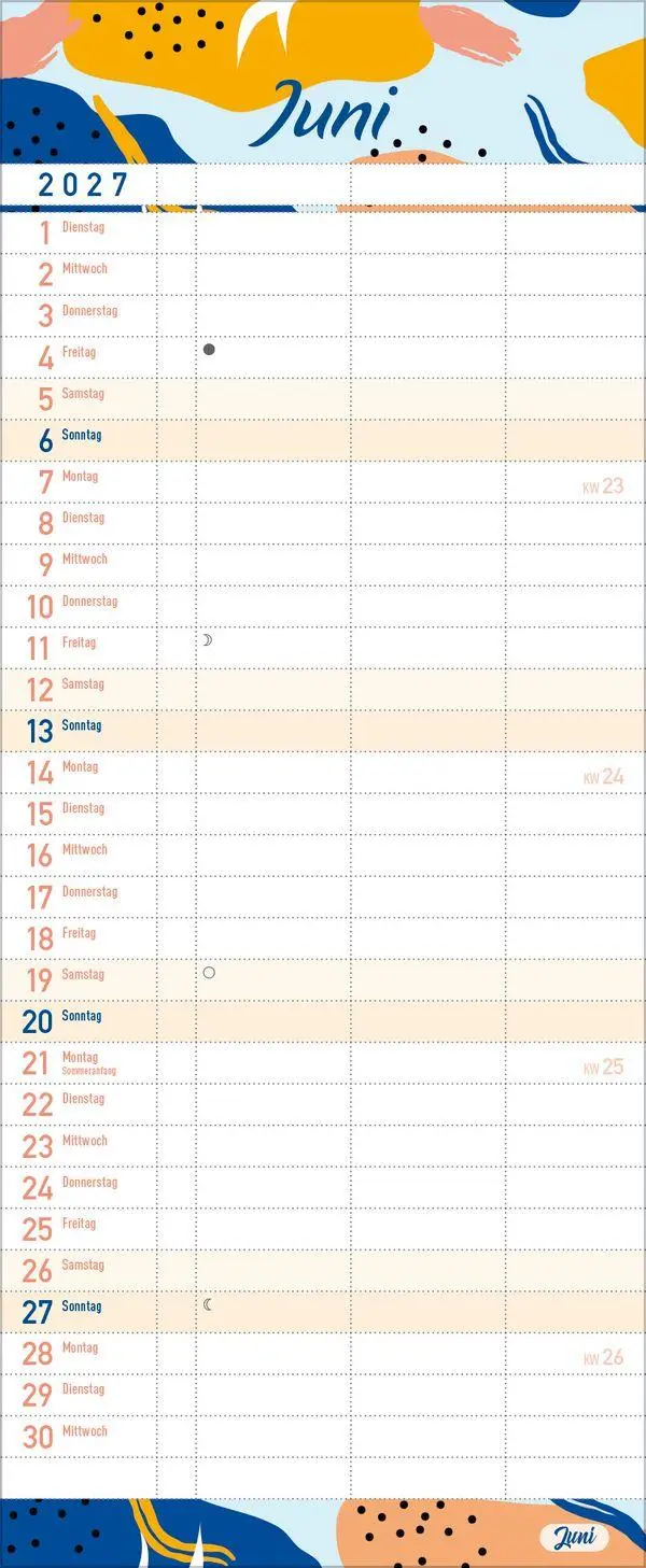 Bild: 9783819301070 | Einfach planen 2027 | Verlag Korsch | Kalender | 14 S. | Deutsch