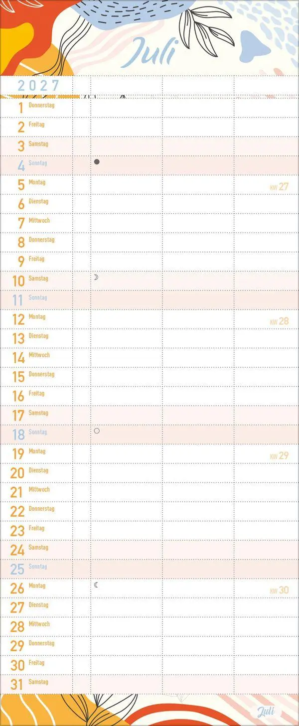 Bild: 9783819301070 | Einfach planen 2027 | Verlag Korsch | Kalender | 14 S. | Deutsch
