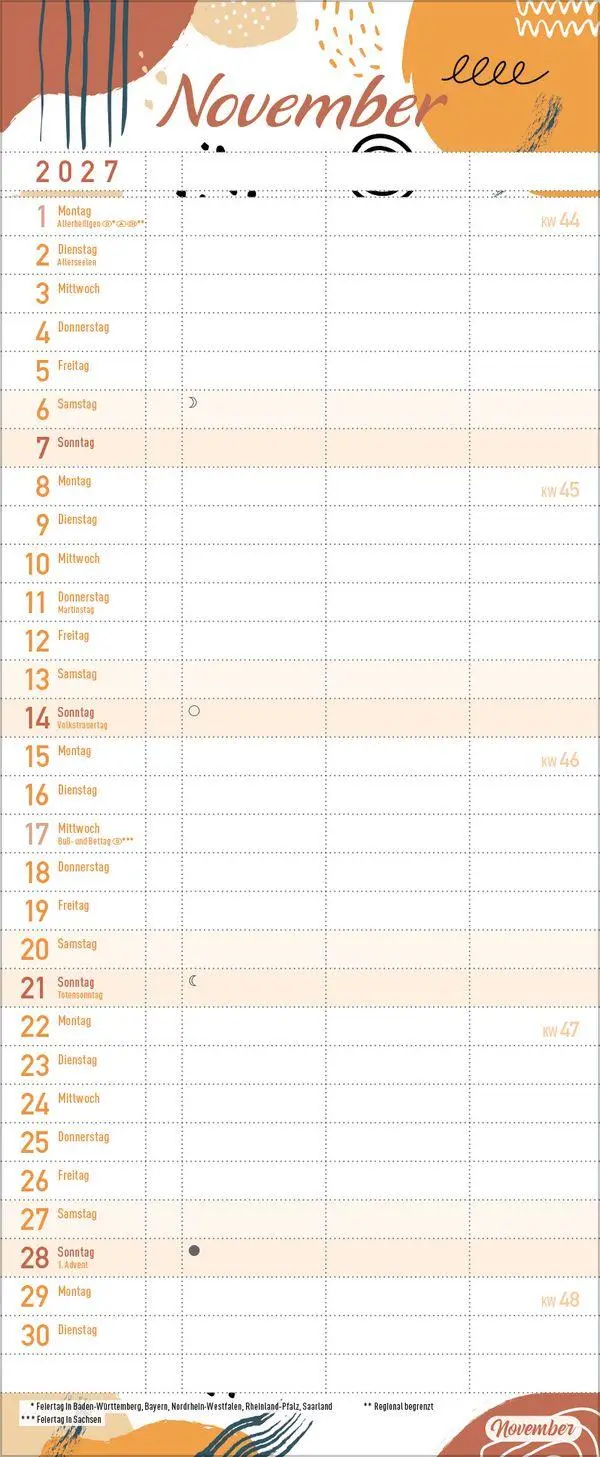 Bild: 9783819301070 | Einfach planen 2027 | Verlag Korsch | Kalender | 14 S. | Deutsch