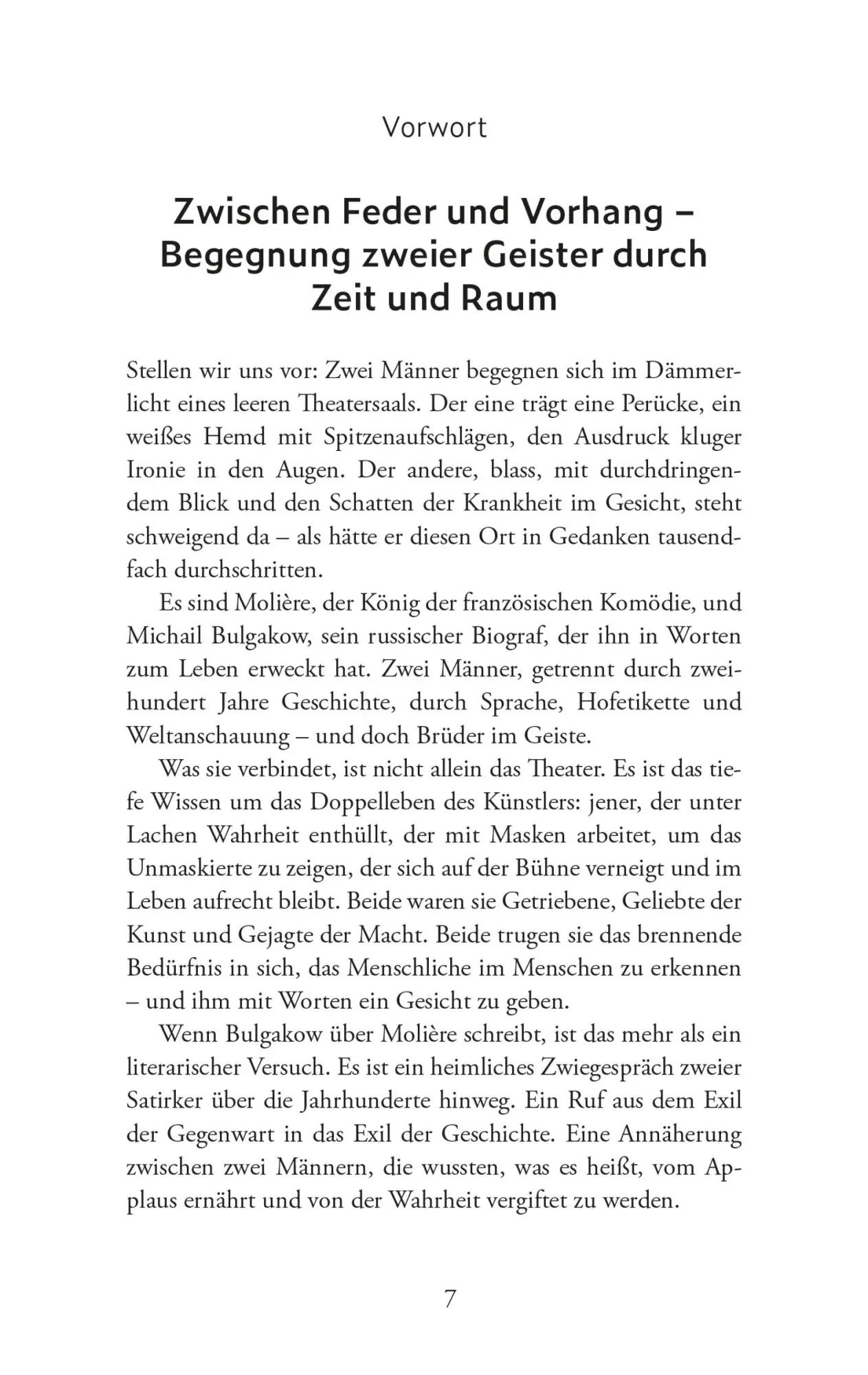 Bild: 9783965451070 | Das Leben des Monsieur de Molière. Ein biografischer Roman | Bulgakow