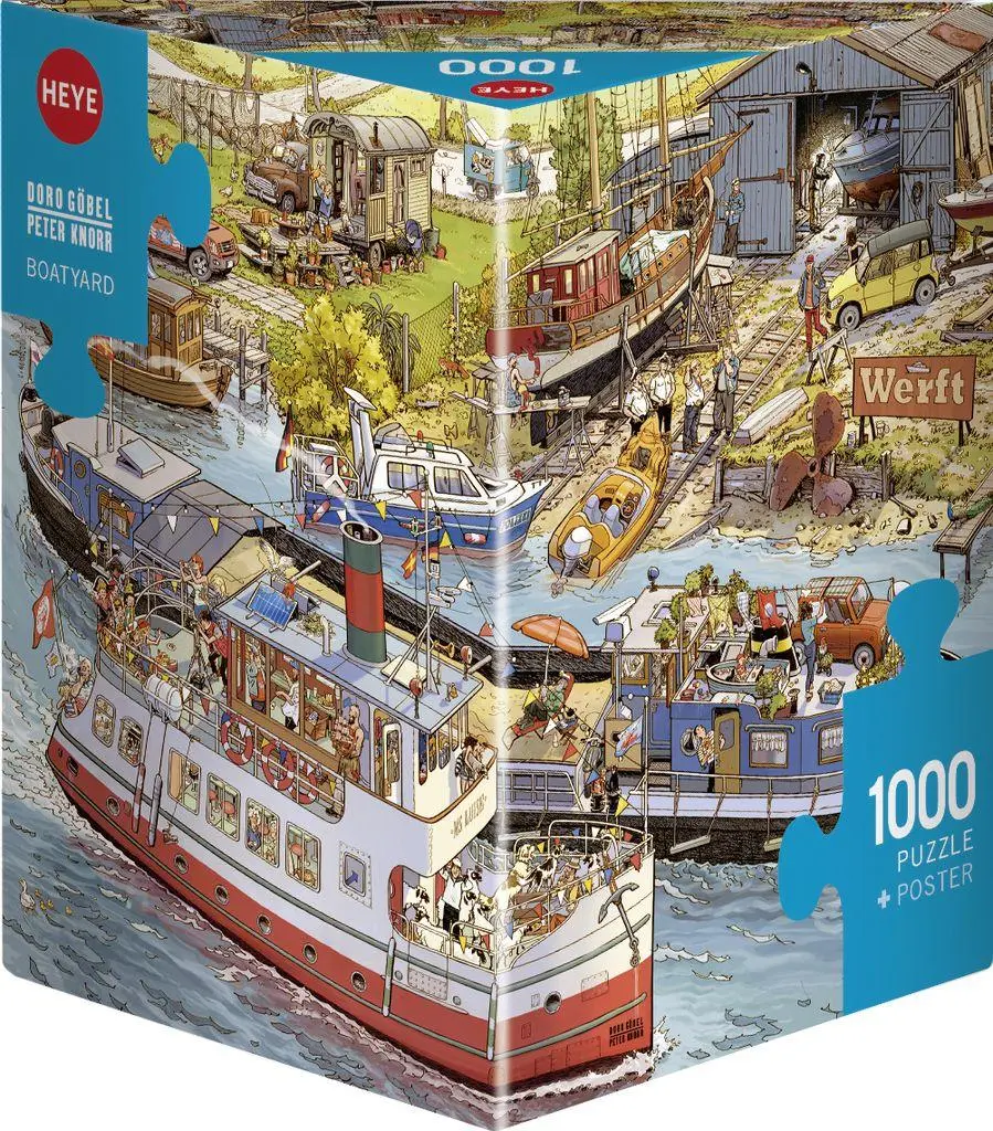 Cover: 4001689301170 | BOATYARD, HEYE Puzzle von Doro Göbel &amp; Peter Knorr | Spiel | 30117