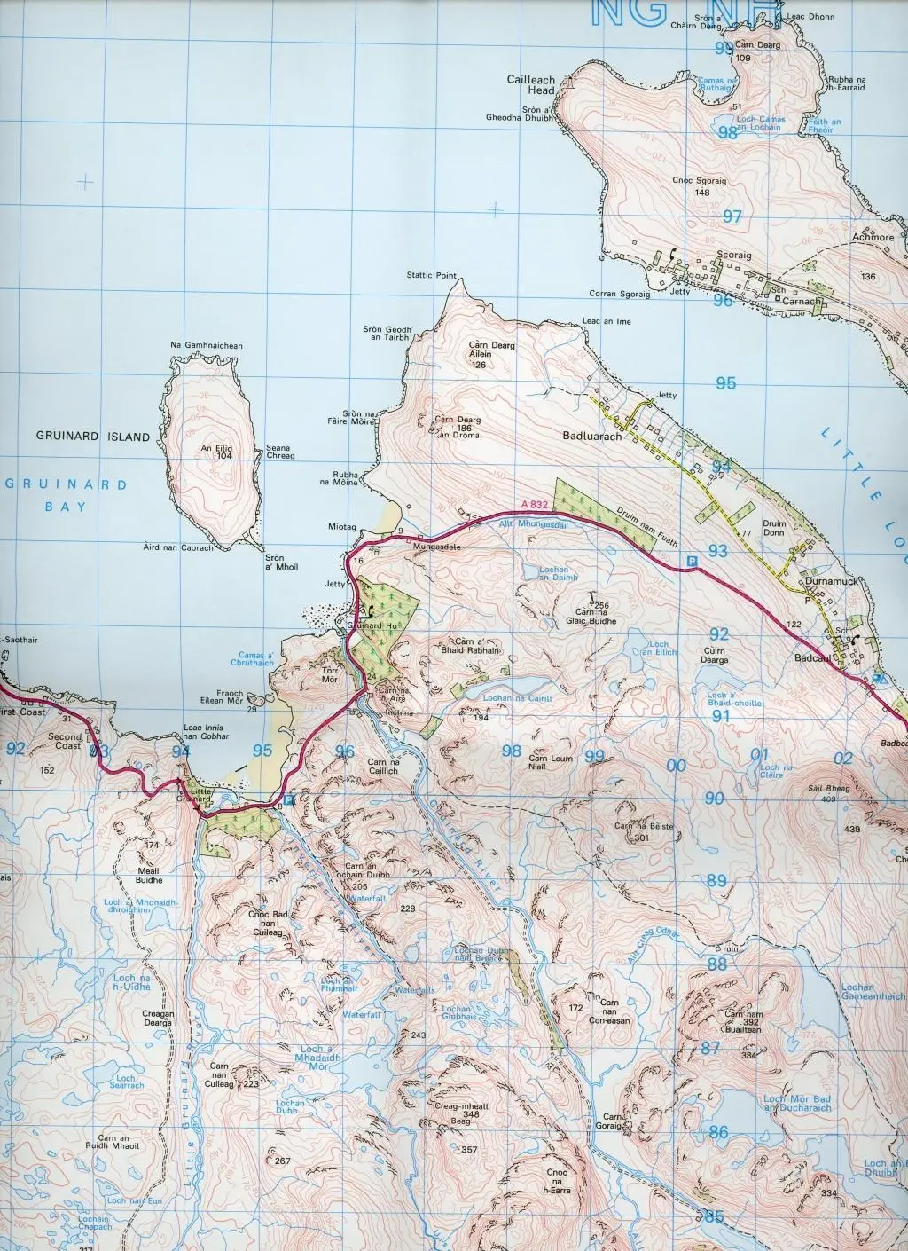 Bild: 9780319261170 | Gairloch &amp; Ullapool, Loch Maree | Ordnance Survey | (Land-)Karte