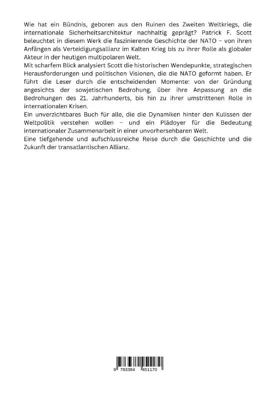 Rückseite: 9783384451170 | NATO: Ein Pakt, der die Welt veränderte | Patrick F. Scott | Buch