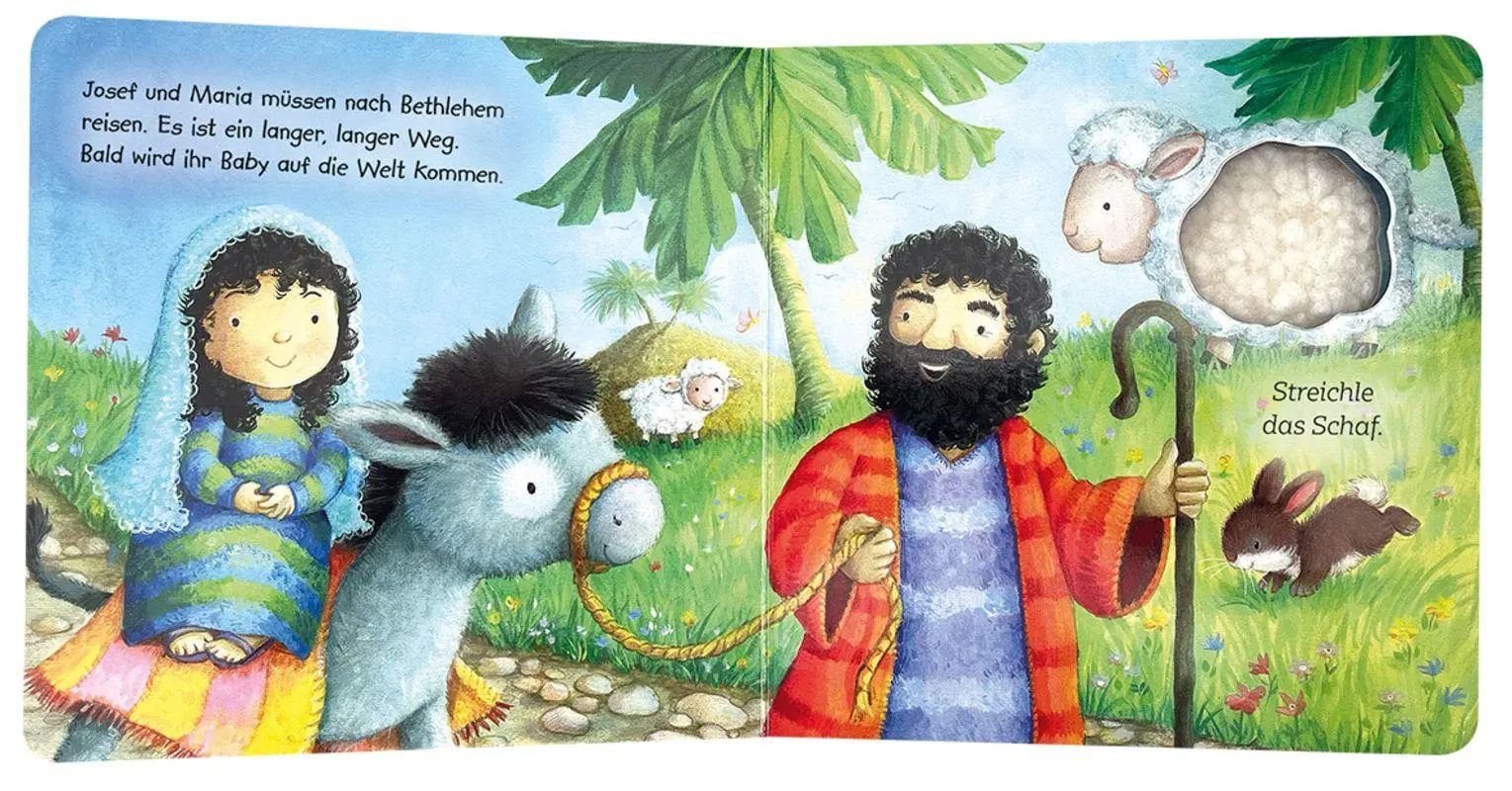 Bild: 9783417281170 | Mein erstes Weihnachts-Fühlbuch | Tabea Wolf | Buch | 10 S. | Deutsch