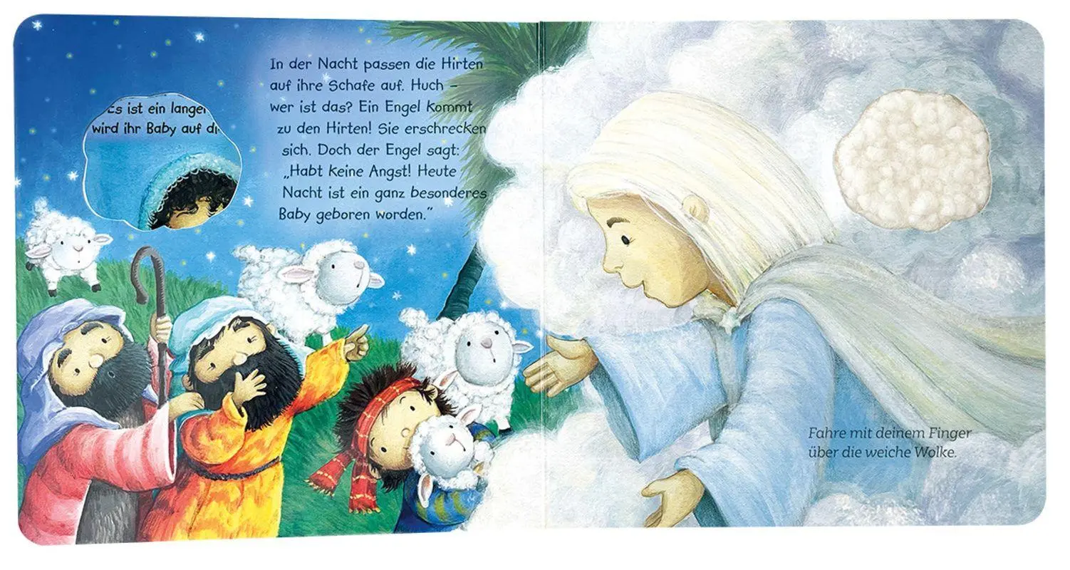 Bild: 9783417281170 | Mein erstes Weihnachts-Fühlbuch | Tabea Wolf | Buch | 10 S. | Deutsch