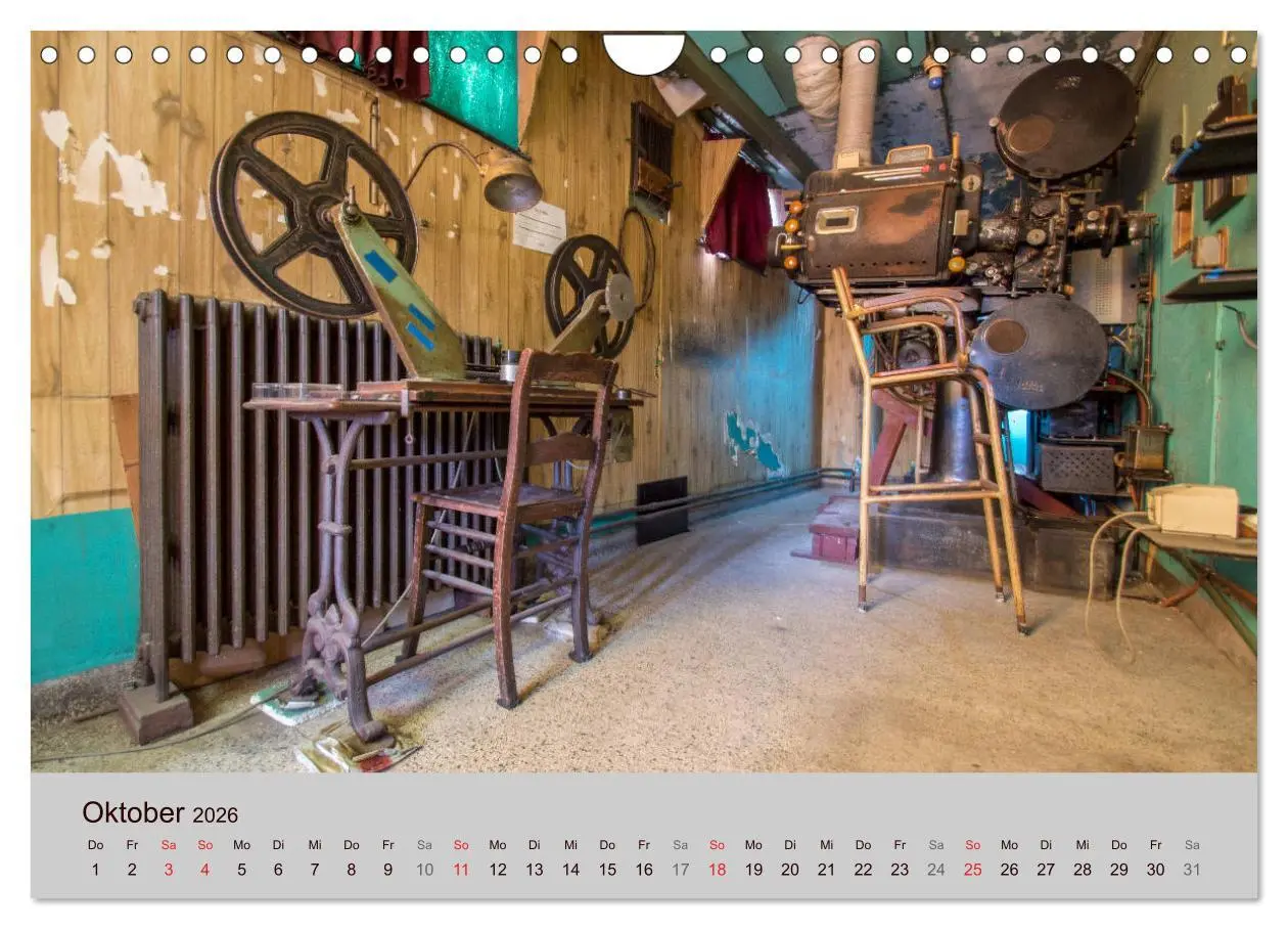 Bild: 9783516041170 | Lost Places - Schönheit des Verfalls (Wandkalender 2026 DIN A4...