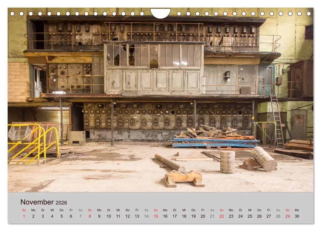 Bild: 9783516041170 | Lost Places - Schönheit des Verfalls (Wandkalender 2026 DIN A4...