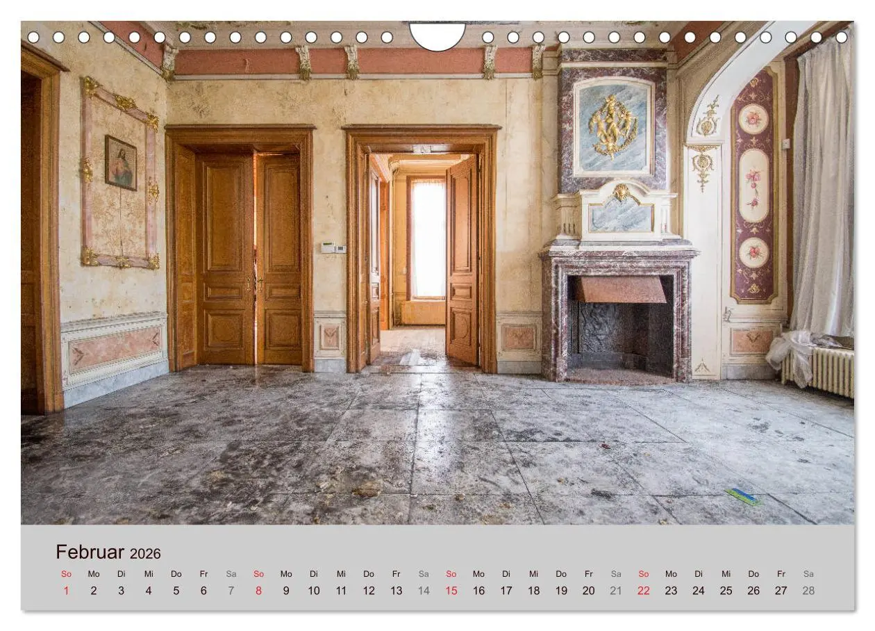 Bild: 9783516041170 | Lost Places - Schönheit des Verfalls (Wandkalender 2026 DIN A4...