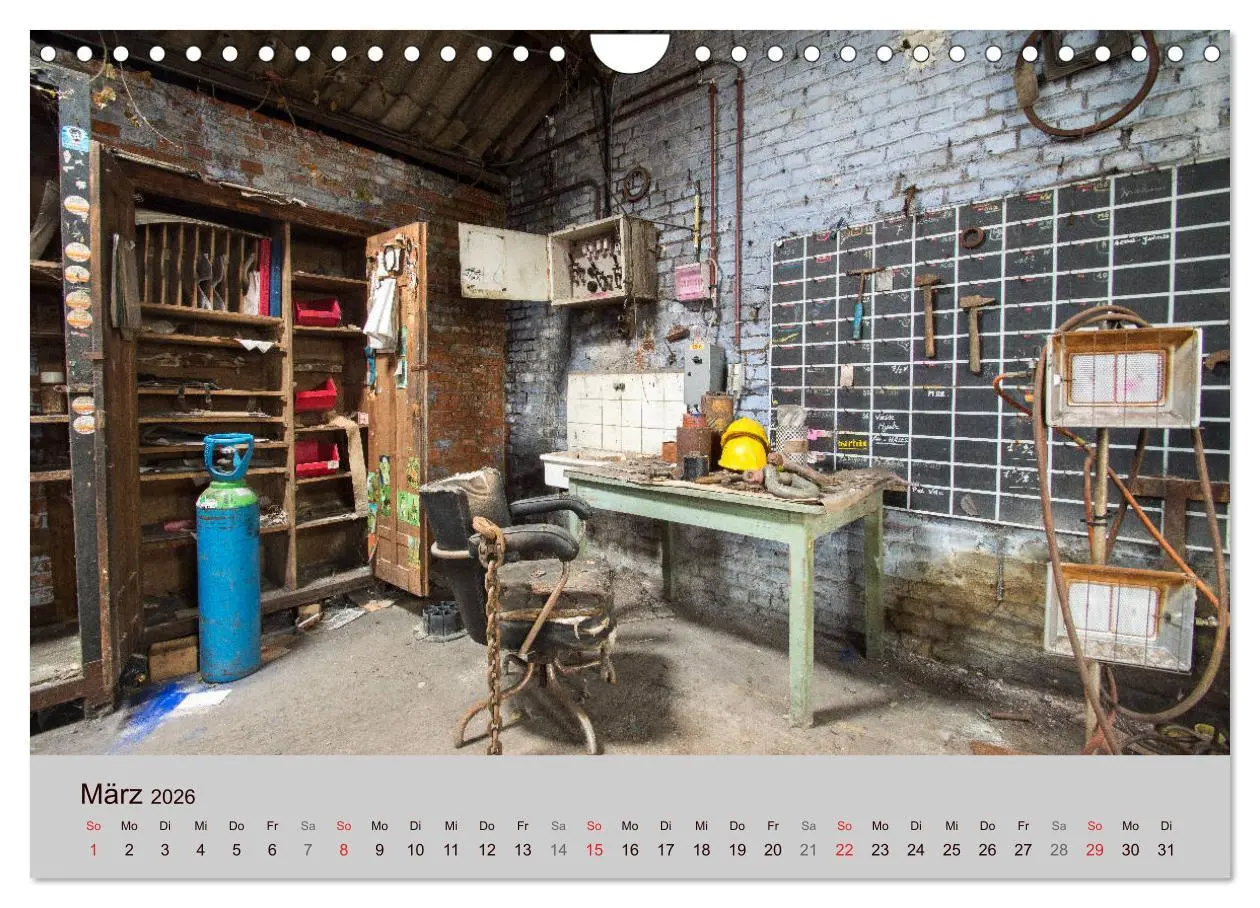 Bild: 9783516041170 | Lost Places - Schönheit des Verfalls (Wandkalender 2026 DIN A4...