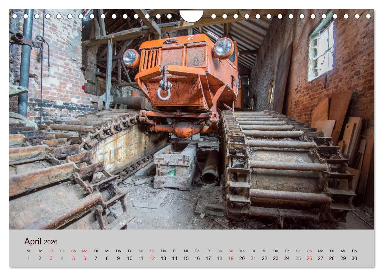 Bild: 9783516041170 | Lost Places - Schönheit des Verfalls (Wandkalender 2026 DIN A4...