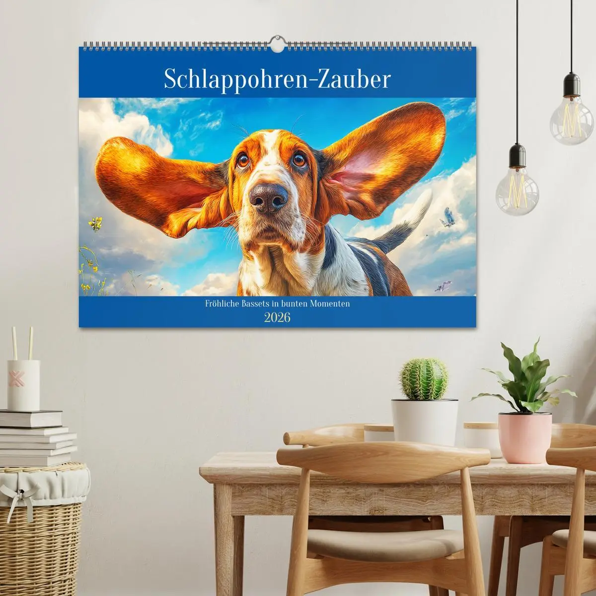 Bild: 9783516421170 | Schlappohren-Zauber. Fröhliche Bassets in bunten Momenten...