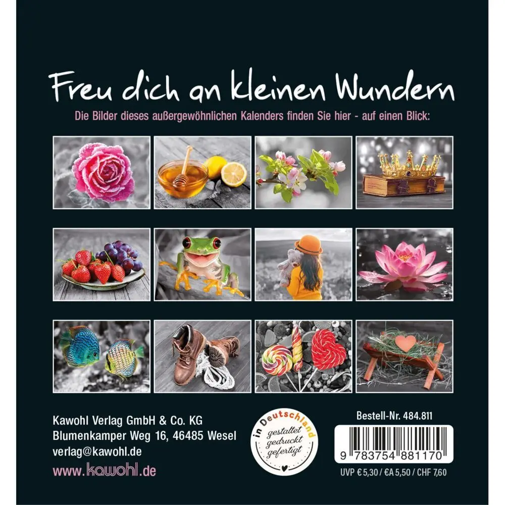 Bild: 9783754881170 | Freu dich an kleinen Wundern 2027 | Kalender | Spiralbindung | 14 S.