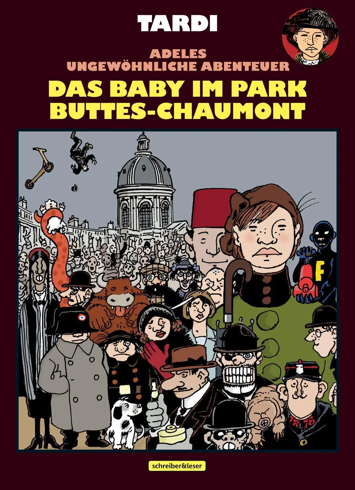Cover: 9783965821170 | Adele Blanc-Sec | Das Baby im Park Buttes-Chaumont | Jacques Tardi