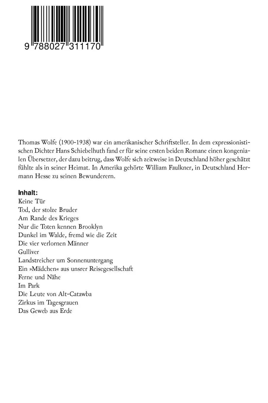 Rückseite: 9788027311170 | Vom Tod zum Morgen | Nur die Toten kennen Brooklyn | Wolfe (u. a.)