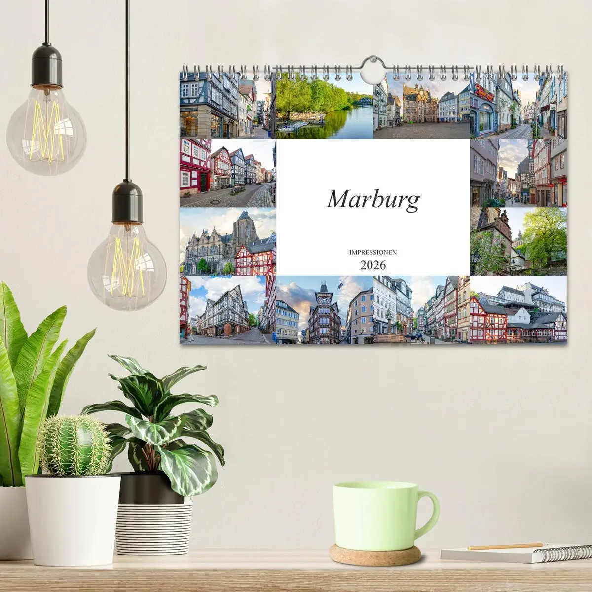 Bild: 9783457701270 | Marburg Impressionen (Wandkalender 2026 DIN A4 quer), CALVENDO...