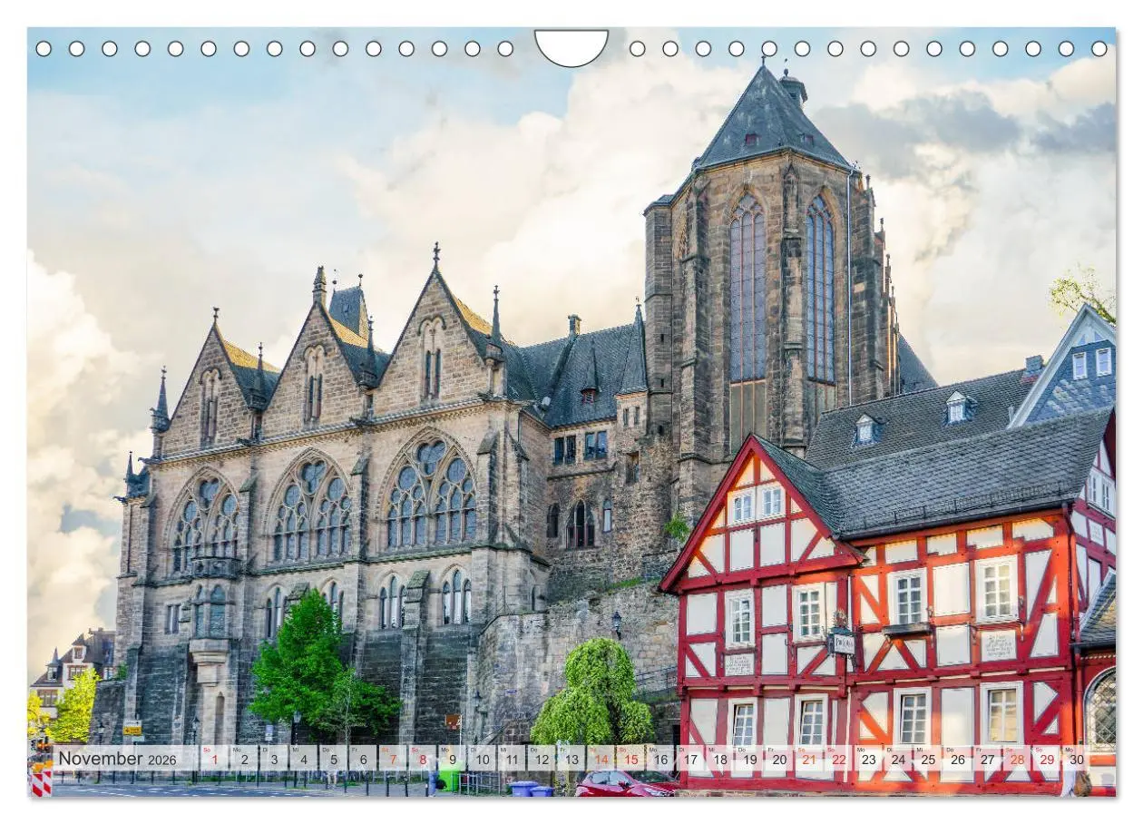 Bild: 9783457701270 | Marburg Impressionen (Wandkalender 2026 DIN A4 quer), CALVENDO...