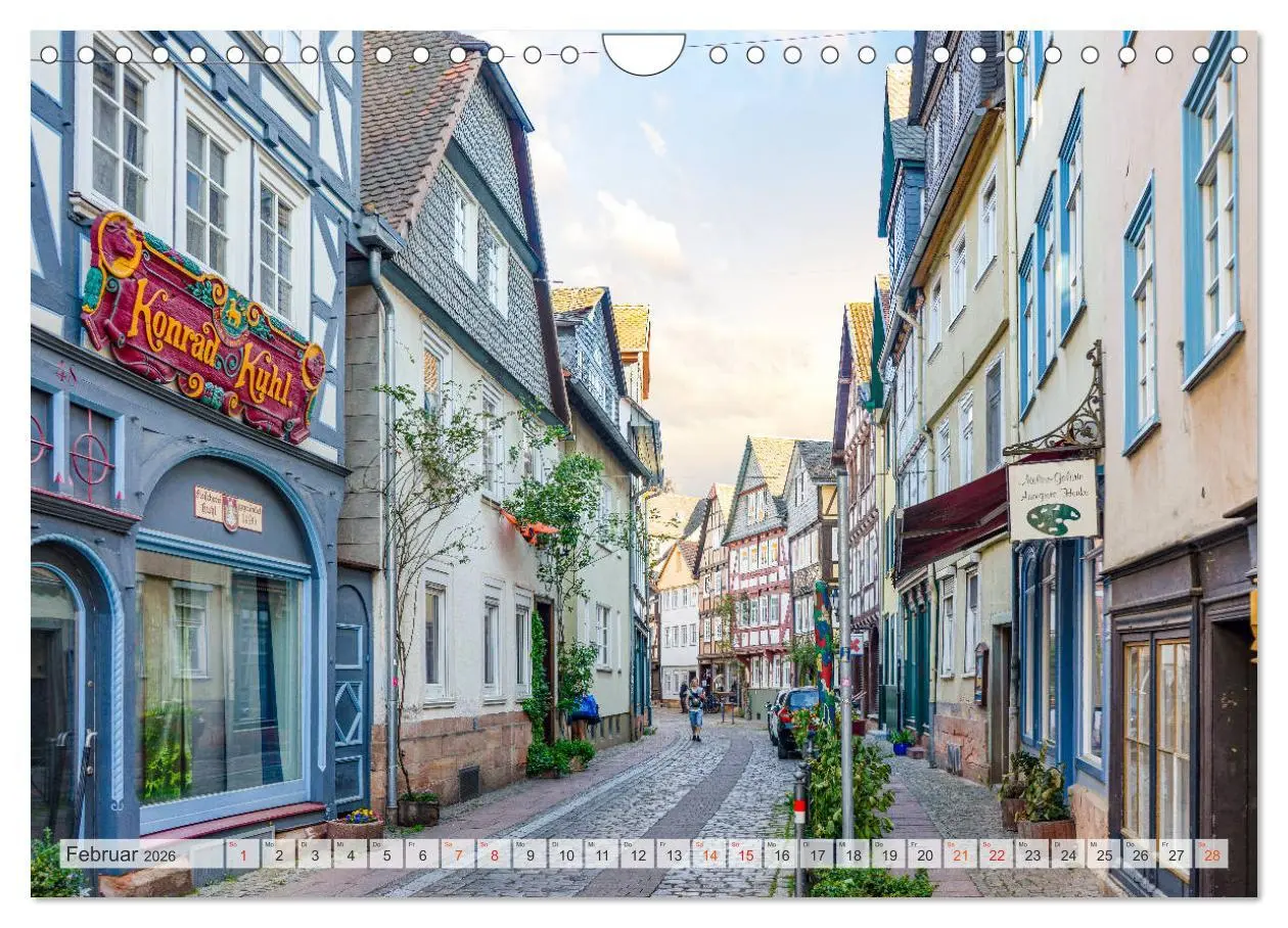 Bild: 9783457701270 | Marburg Impressionen (Wandkalender 2026 DIN A4 quer), CALVENDO...