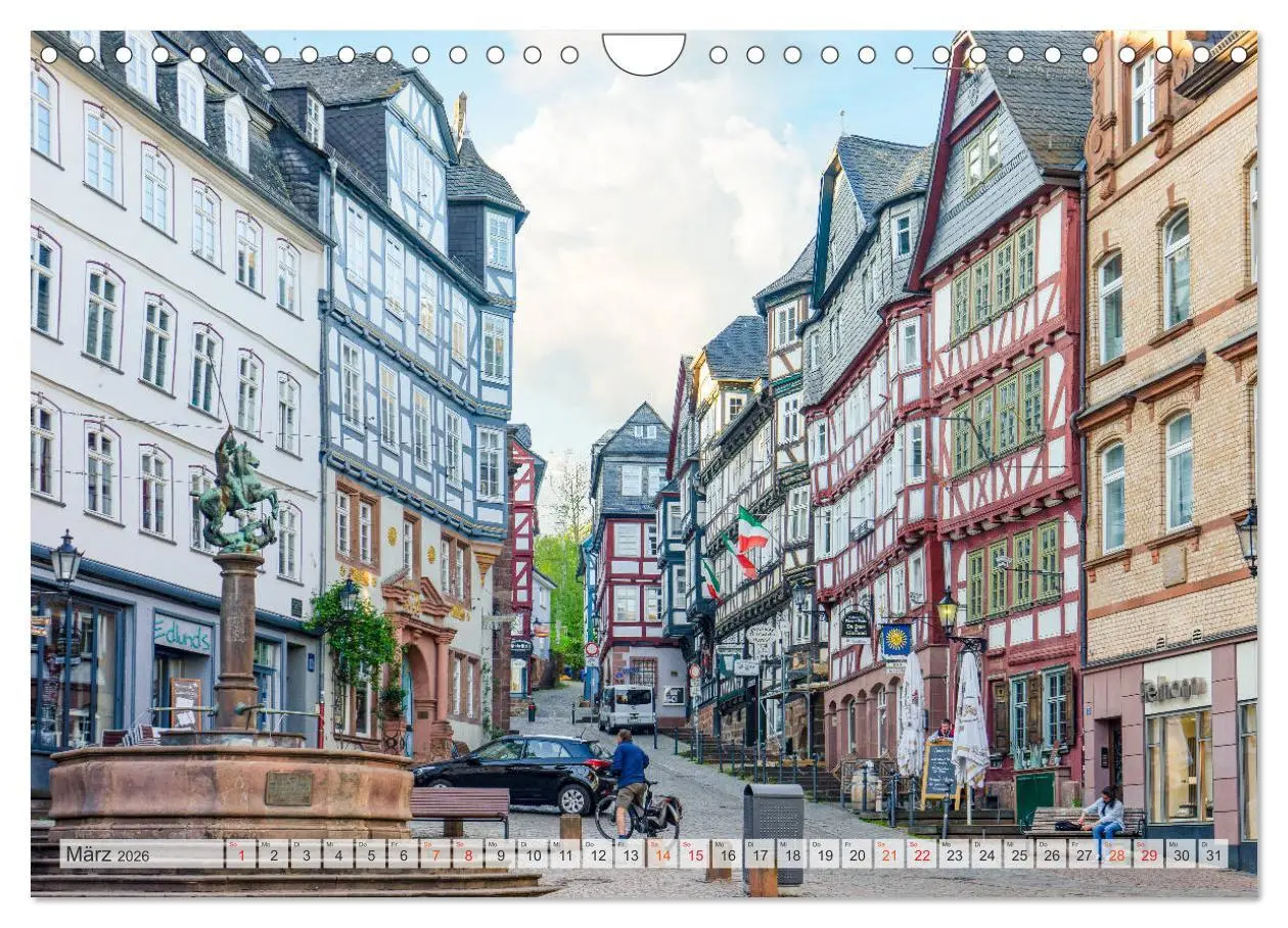 Bild: 9783457701270 | Marburg Impressionen (Wandkalender 2026 DIN A4 quer), CALVENDO...
