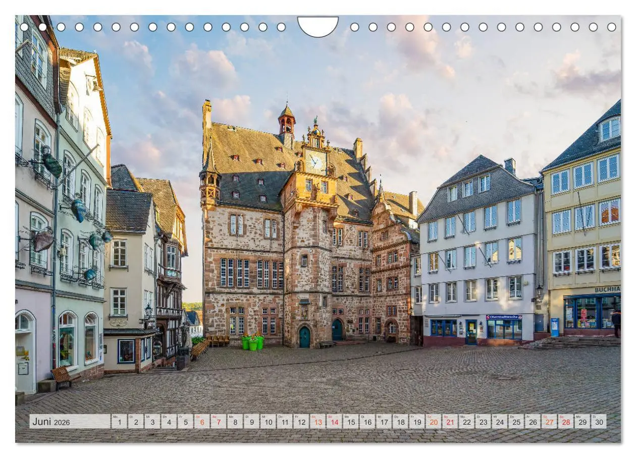 Bild: 9783457701270 | Marburg Impressionen (Wandkalender 2026 DIN A4 quer), CALVENDO...
