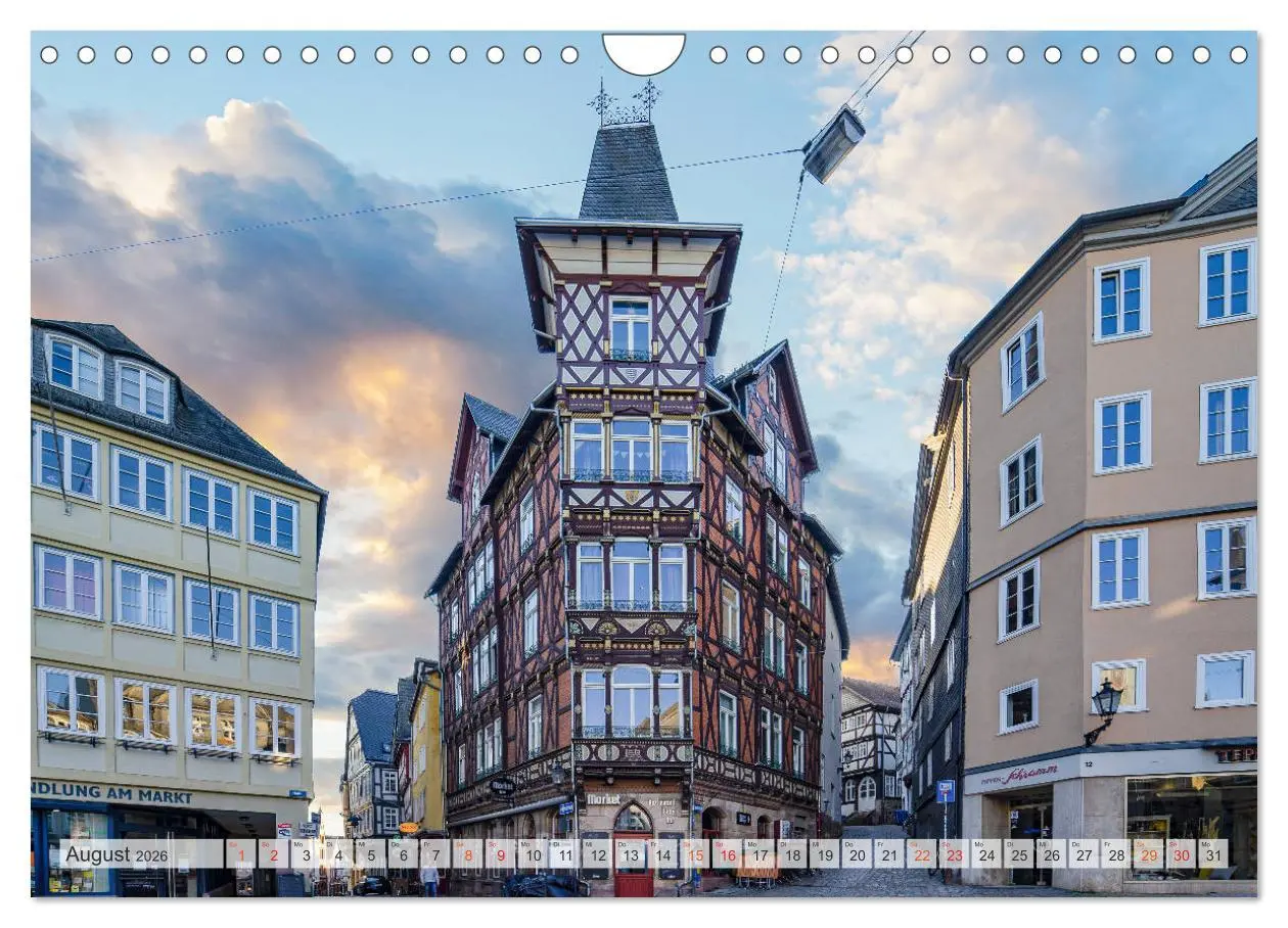 Bild: 9783457701270 | Marburg Impressionen (Wandkalender 2026 DIN A4 quer), CALVENDO...