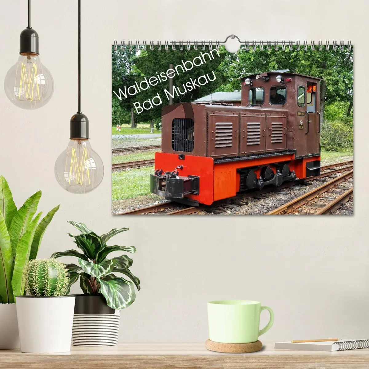Bild: 9783516031270 | Waldeisenbahn Bad Muskau (Wandkalender 2026 DIN A4 quer), CALVENDO...