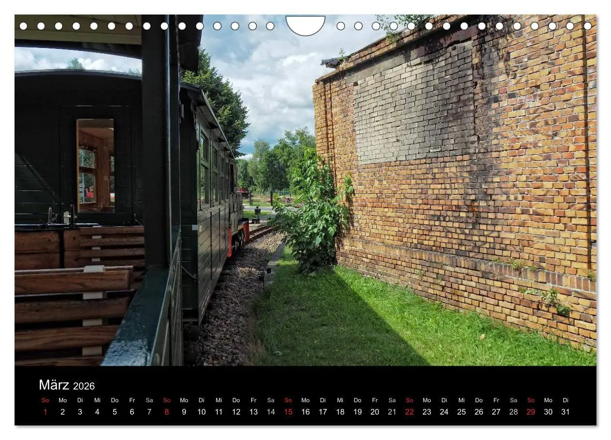 Bild: 9783516031270 | Waldeisenbahn Bad Muskau (Wandkalender 2026 DIN A4 quer), CALVENDO...