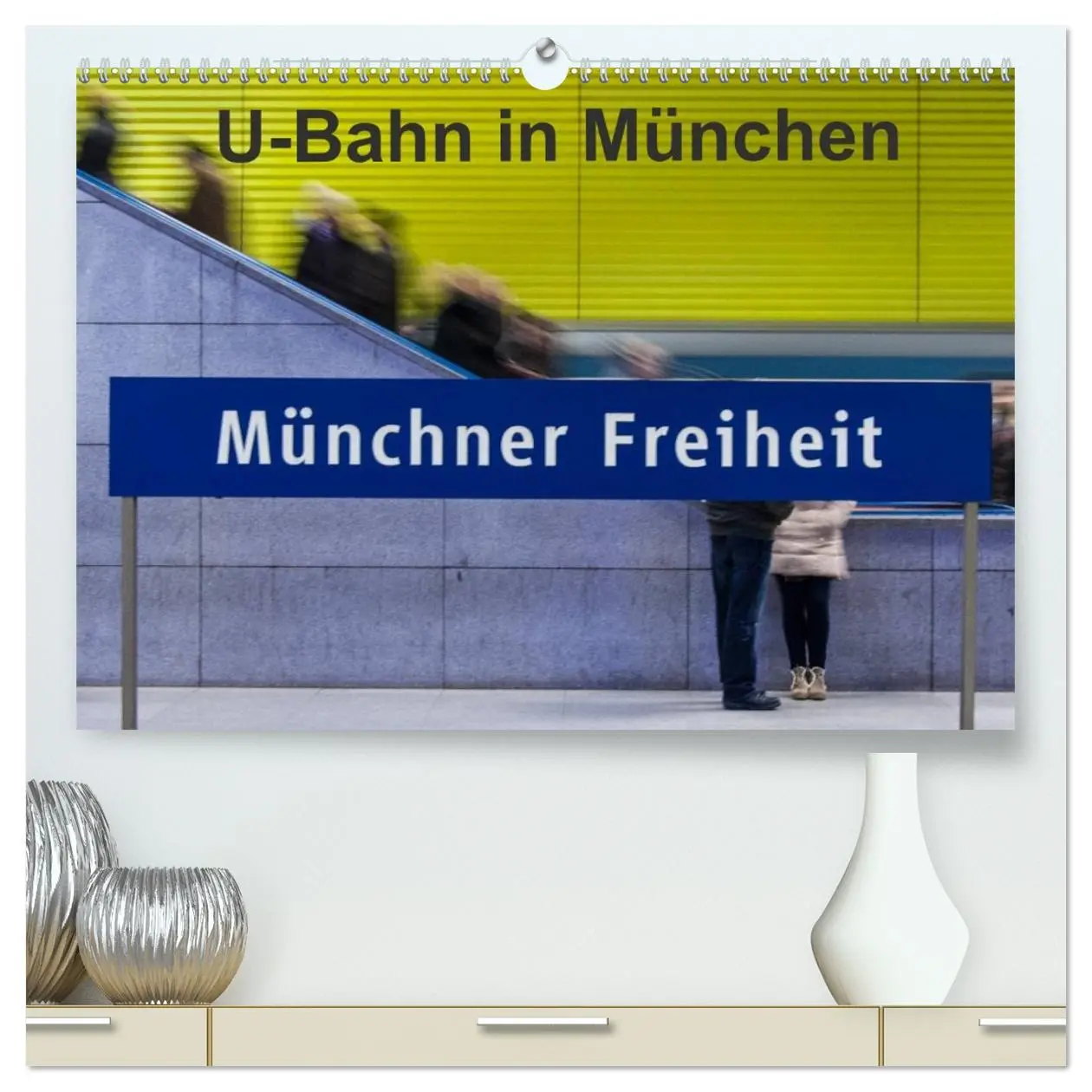 Cover: 9783516101270 | U-Bahn in München (hochwertiger Premium Wandkalender 2026 DIN A2...