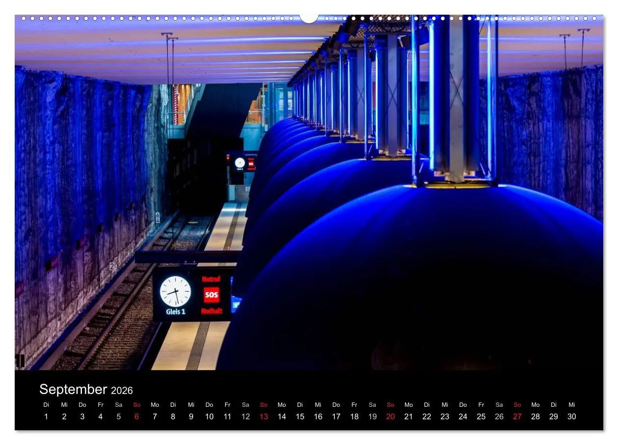 Bild: 9783516101270 | U-Bahn in München (hochwertiger Premium Wandkalender 2026 DIN A2...
