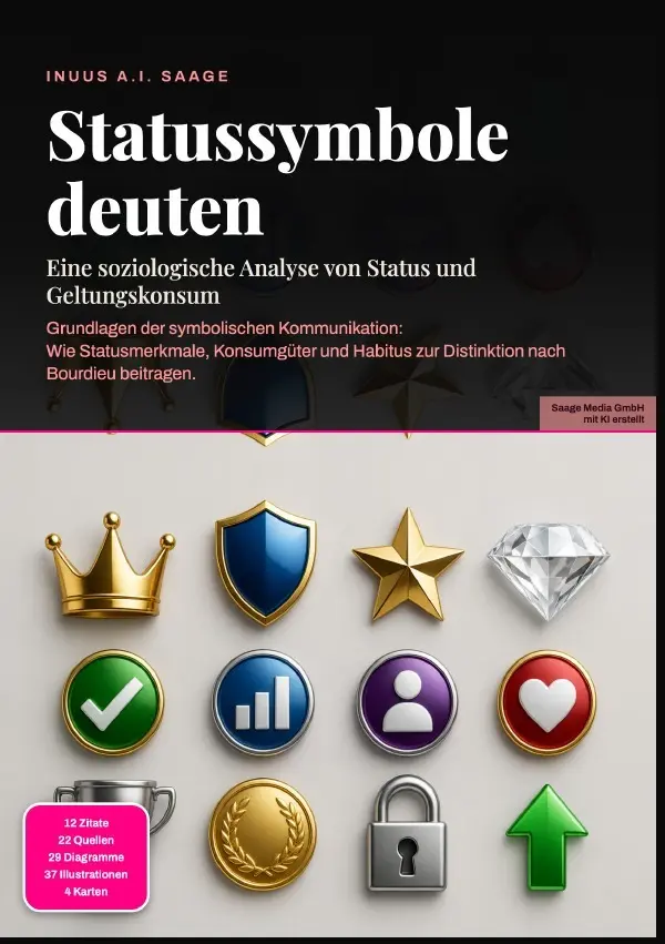 Cover: 9783565541270 | Statussymbole deuten: Eine soziologische Analyse von Status und...