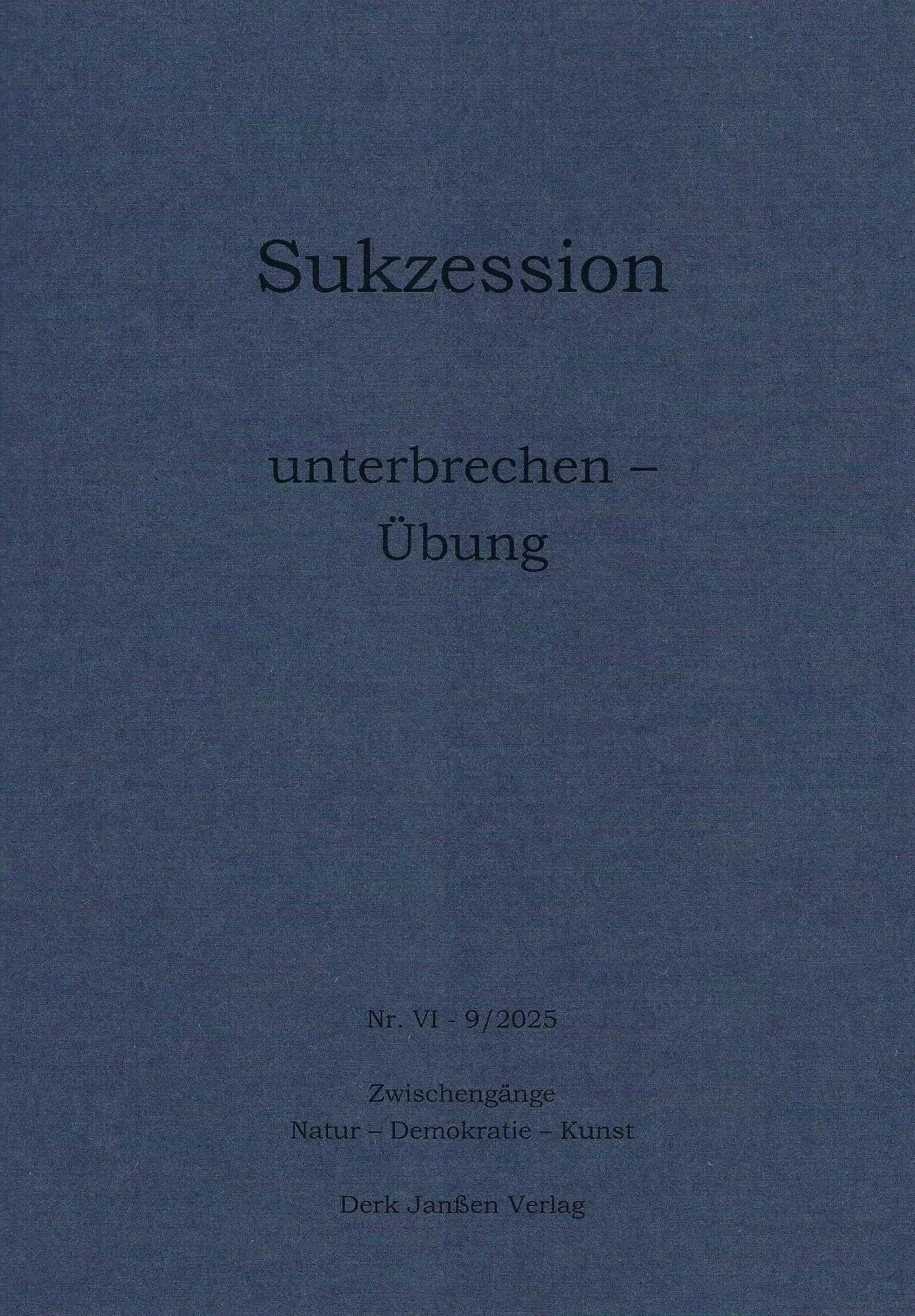 unterbrechen - Übung