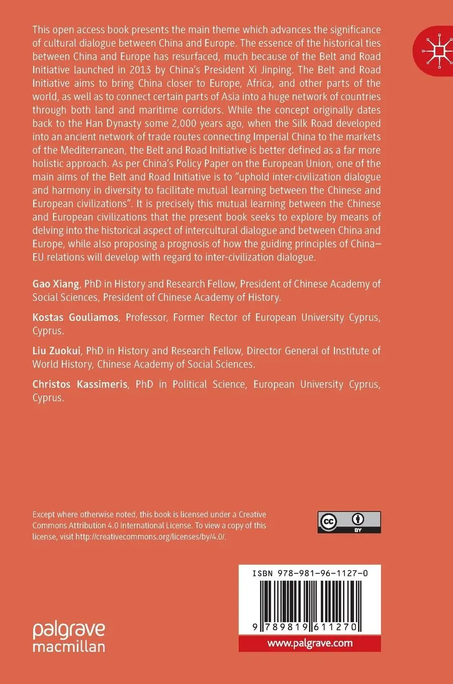 Rückseite: 9789819611270 | The Belt and Road Initiative | Past, Present, Future | Xiang (u. a.)