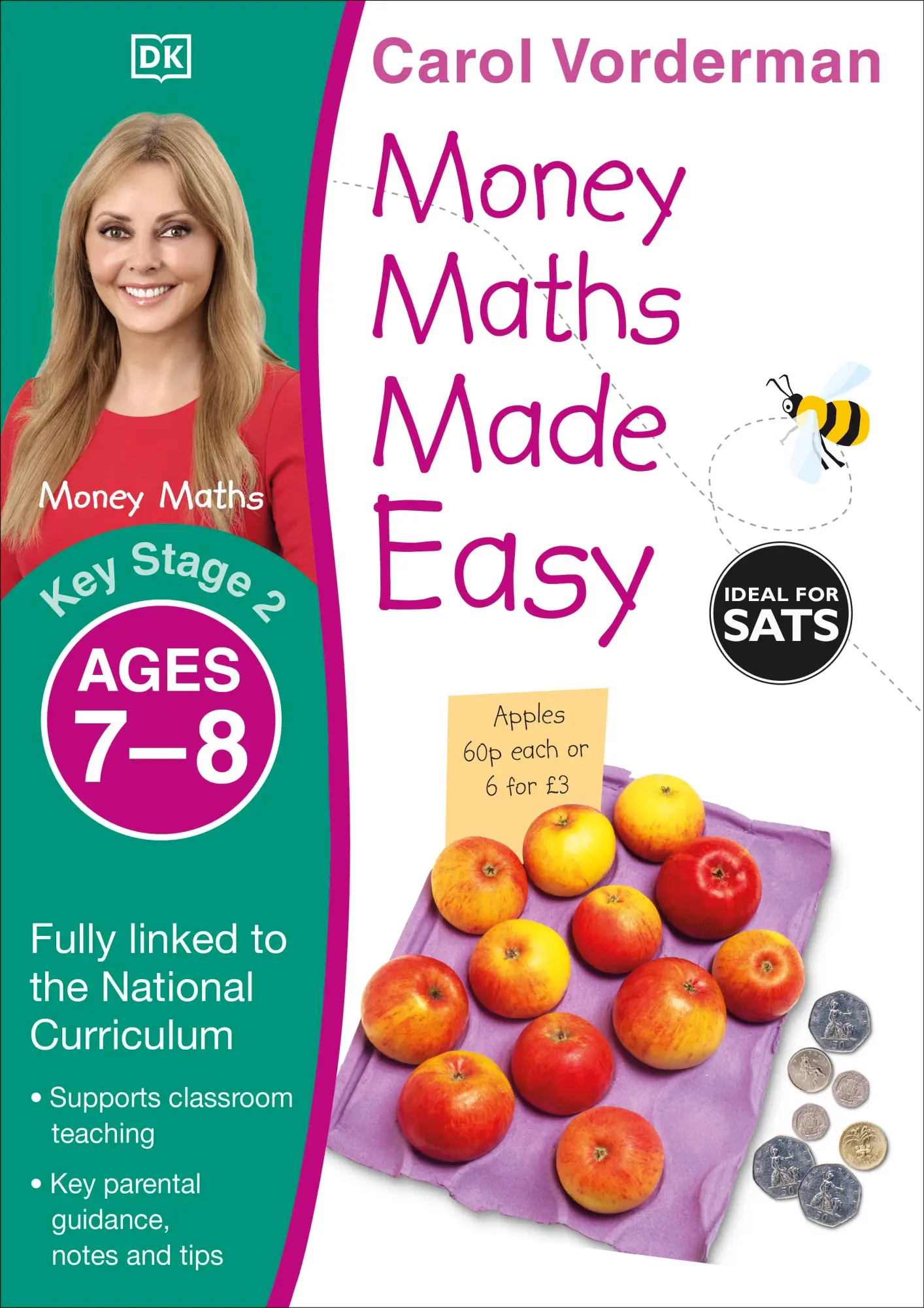 Cover: 9780241241370 | Money Maths Made Easy: Beginner, Ages 7-8 (Key Stage 2) | Vorderman
