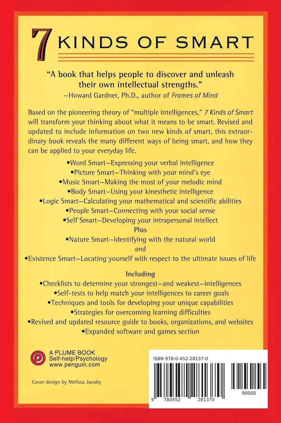 Rückseite: 9780452281370 | Seven Kinds of Smart | Thomas Armstrong | Taschenbuch | Englisch