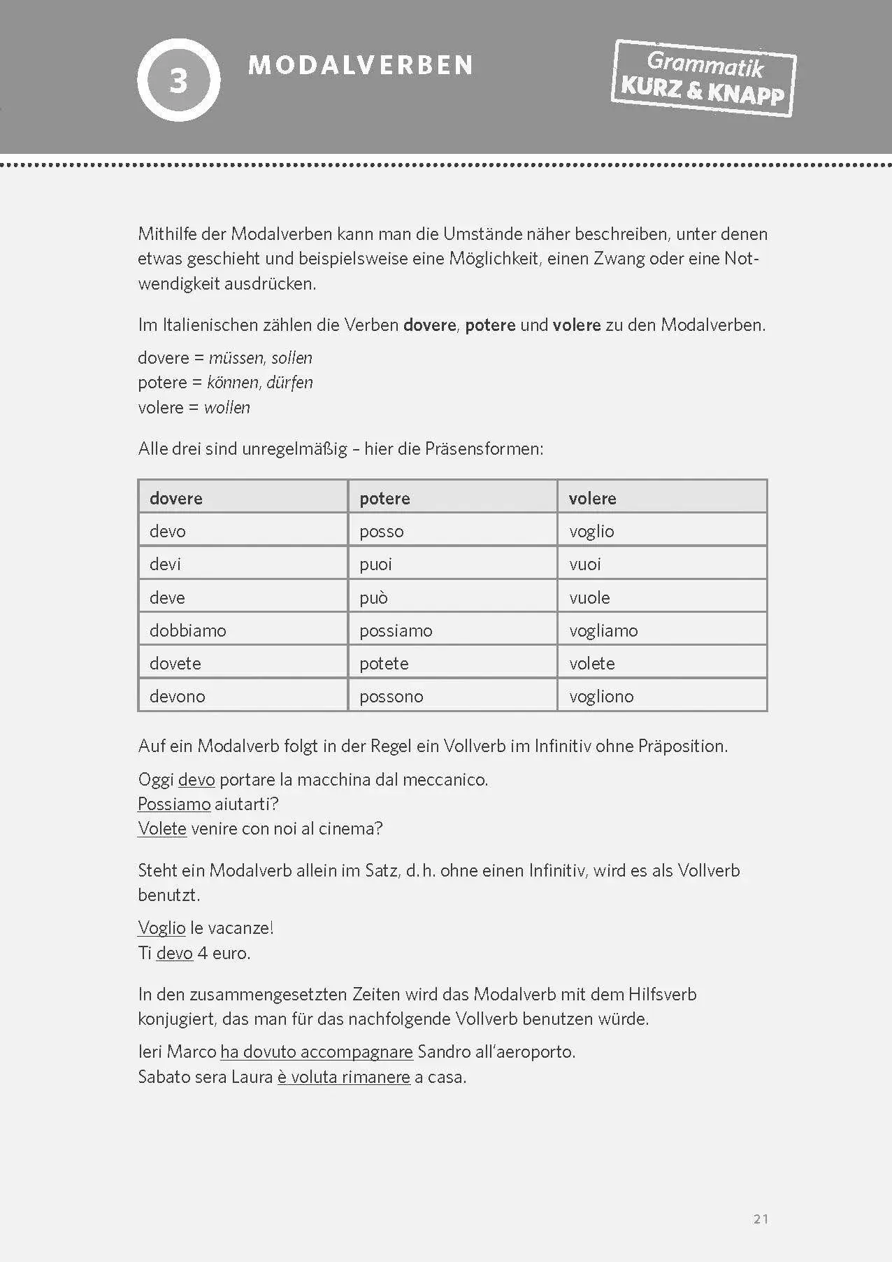 Bild: 9783125661370 | PONS Verben &amp; Zeiten üben Italienisch | Taschenbuch | 144 S. | Deutsch