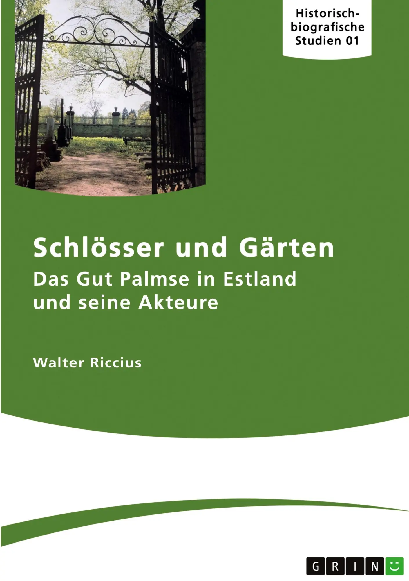 Cover: 9783389171370 | Das Gut Palmse in Estland und seine Akteure | Walter Riccius | Buch