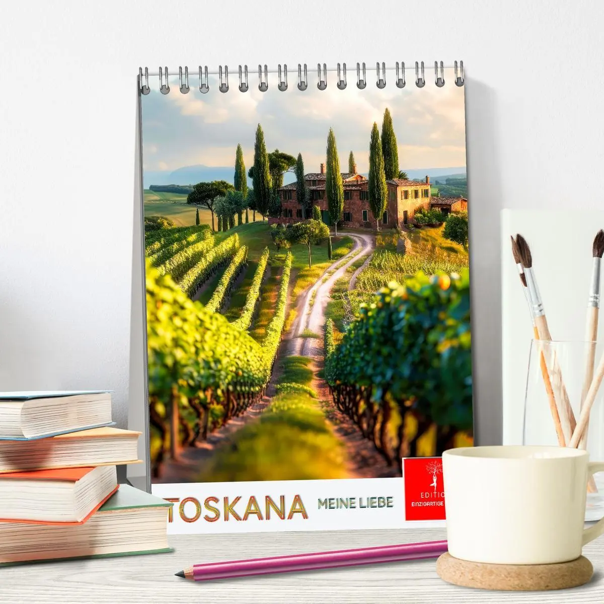 Bild: 9783516261370 | Toskana meine Liebe (Tischkalender 2026 DIN A5 hoch), CALVENDO...