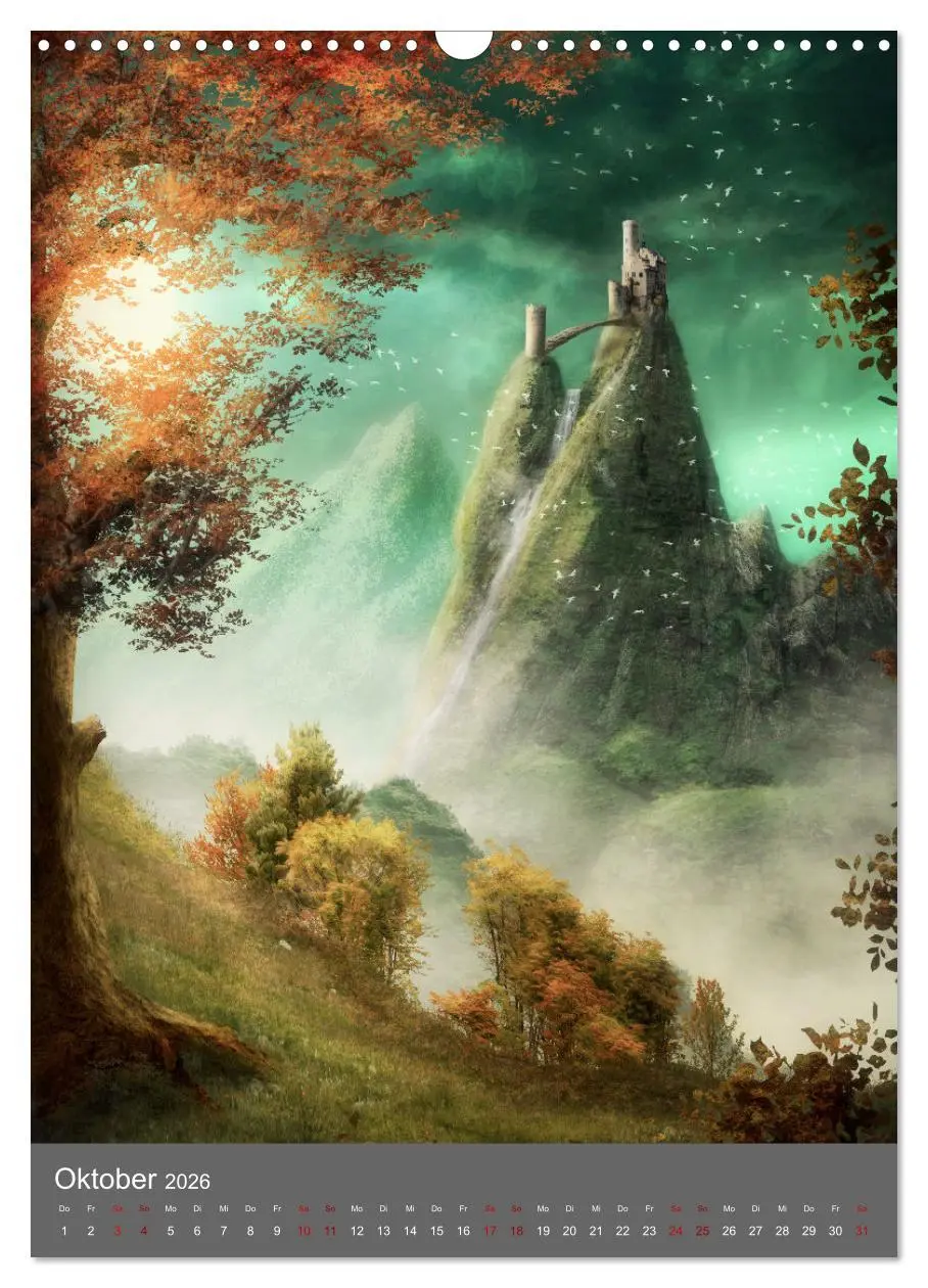 Bild: 9783516331370 | Das Grenzland (Wandkalender 2026 DIN A3 hoch), CALVENDO Monatskalender