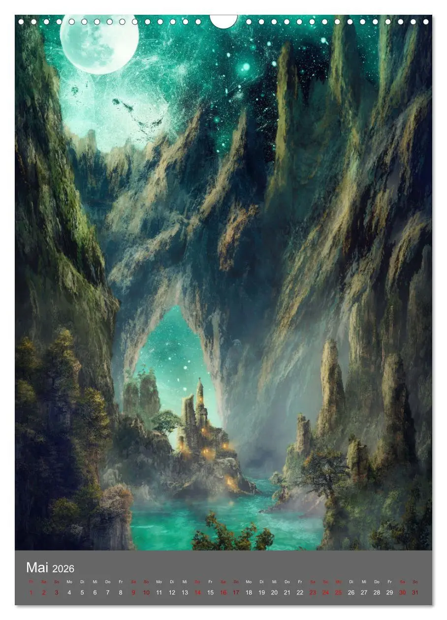 Bild: 9783516331370 | Das Grenzland (Wandkalender 2026 DIN A3 hoch), CALVENDO Monatskalender