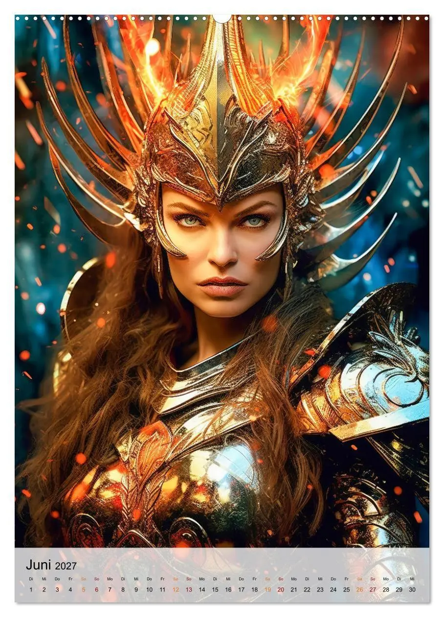 Bild: 9783569281370 | Fantasy Queens (Wandkalender 2027 DIN A2 hoch), CALVENDO...