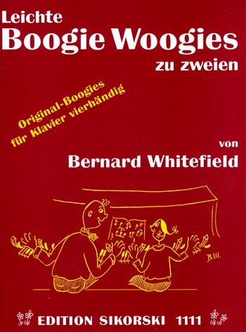Cover: 9790003011370 | Leichte Boogie-Woogies zu zweien | Bernard Whitefield | Buch