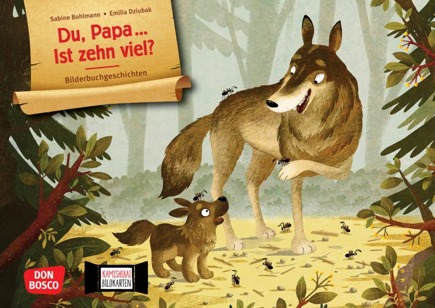 Cover: 4260694921470 | Du, Papa ... Ist zehn viel? Kamishibai Bildkartenset | Sabine Bohlmann