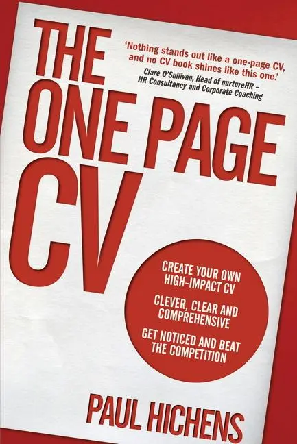 Cover: 9781292001470 | One Page CV, The | Paul Hichens | Taschenbuch | Englisch | 2013