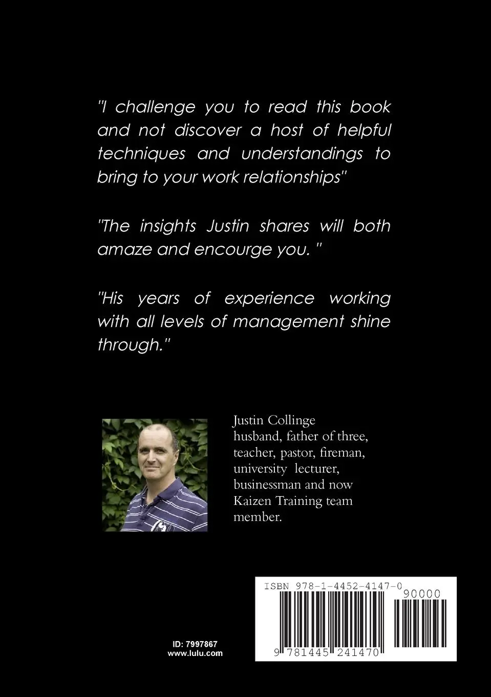 Rückseite: 9781445241470 | Knowing you, knowing them | Justin Collinge | Taschenbuch | Englisch