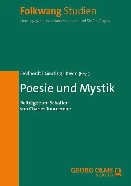 Cover: 9783487171470 | Poesie und Mystik | Beiträge zum Schaffen von Charles Tournemire