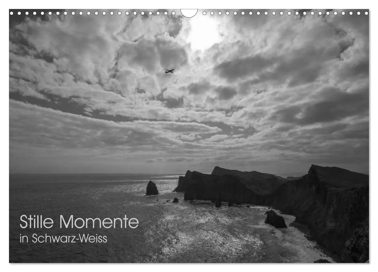 Cover: 9783516181470 | Stille Momente in Schwarz-Weiss (Wandkalender 2026 DIN A3 quer),...