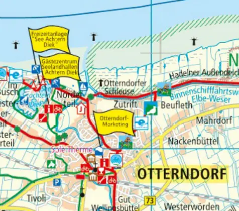 Bild: 9783747301470 | Publicpress Radkarte Cuxland, Teufelsmoor, Cuxhaven, Bremerhaven,...