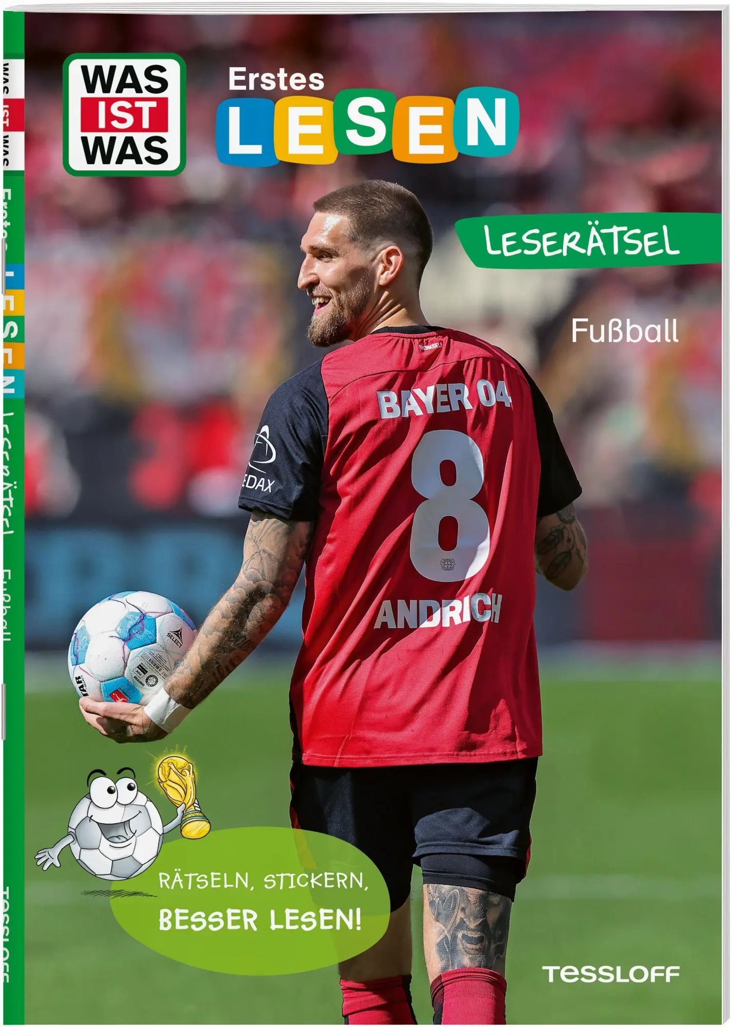Cover: 9783788681470 | WAS IST WAS Erstes Lesen. Leserätsel Fußball | Waltraud Grill | 48 S.