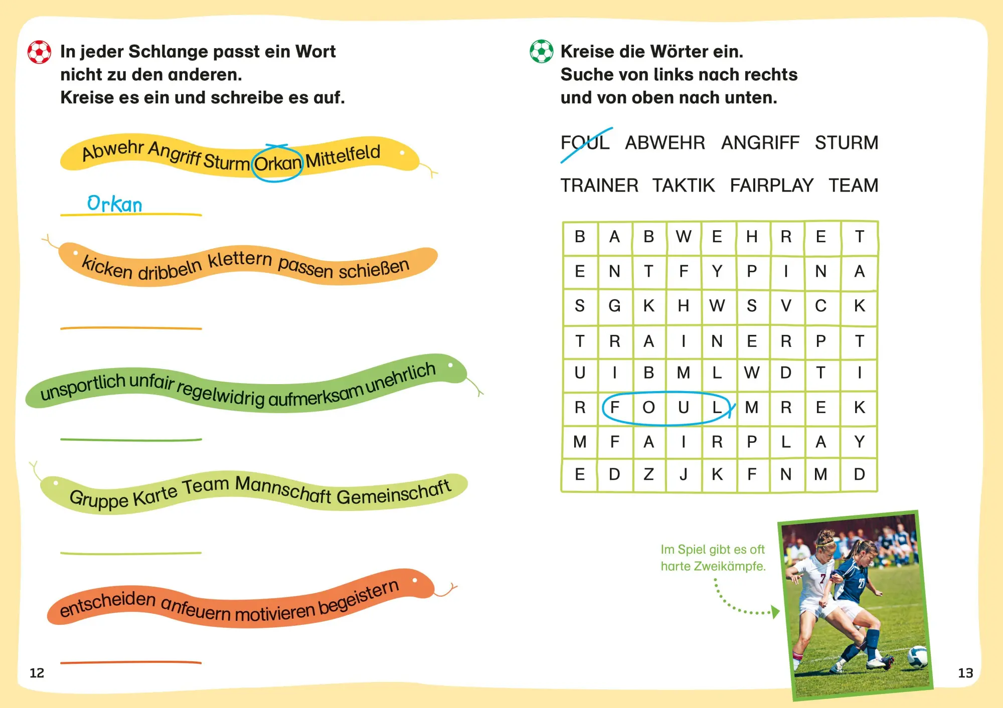 Bild: 9783788681470 | WAS IST WAS Erstes Lesen. Leserätsel Fußball | Waltraud Grill | 48 S.